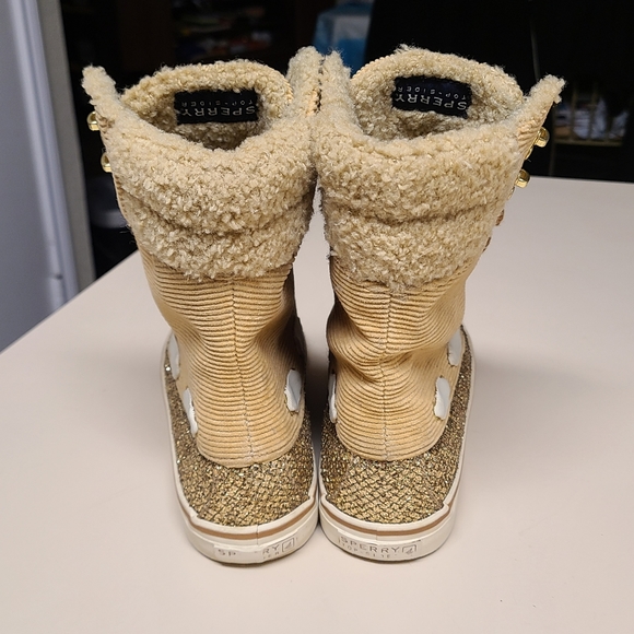 Vintage Sperry Top Siders Acklins corduroy boots 6 1/2 - Picture 4 of 7